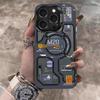 Luxury Circuit Label Phone Case For IPhone 17 17E 16E 16 15 14 13 12 11 Pro Max 16 Plus Bumper Shockproof Hard Cover Cases