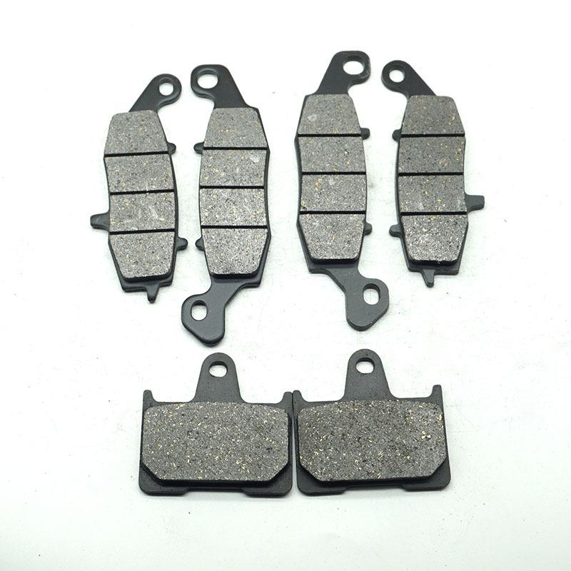 Motorcycle Front Rear Brake Pads for SUZUKI GSF650 Naked Bandit Non ABS GSF650A 2005 2006 GSF650S 2005-2013 GSF650SA Faired GSF