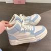 Fashion Blue Platform Sneakers Women's Sports Shoes Vintage Casual Vulcanize Kawaii Lolita Harajuku School Boot Female Flats New Trend
