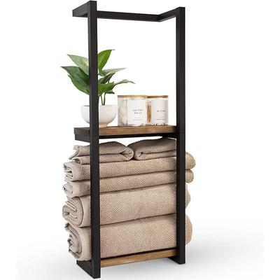 Customized Bathroom Towel Rack Multi-layer Storage Rack Wall Mounted Towel Storage Rack Storage Rack