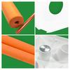 Golf Swing Flat Triangle Disc Golf Alignment Stick Holder EVA Material Bottom