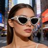 2026 Birthday Girl Cat Eye Sunglasses Bling Rhinestone UV Blocking Celebration Fashion Party Sun Glasses Eyewear KJ240