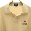 PEARLY GATES made in Japan golf Short sleeve Polo shirt 2 beige Fawn Men's Used