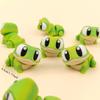1PC 3D Printing Cute Big-eyed Frog Full Body Joints Movable Simulation Pet Model Toy