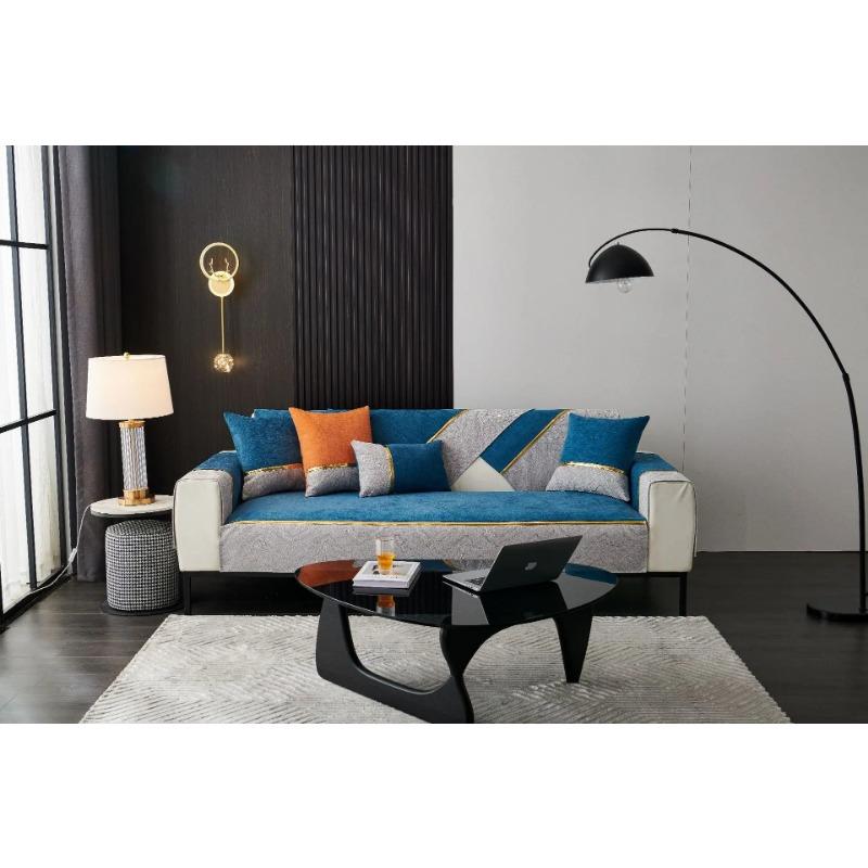Luxury Chenille Sofa Cover Nordic Four Seasons Universal Anti-slip Sofa Cushion Home Living Room Decoration Sofa Towel Slipcover