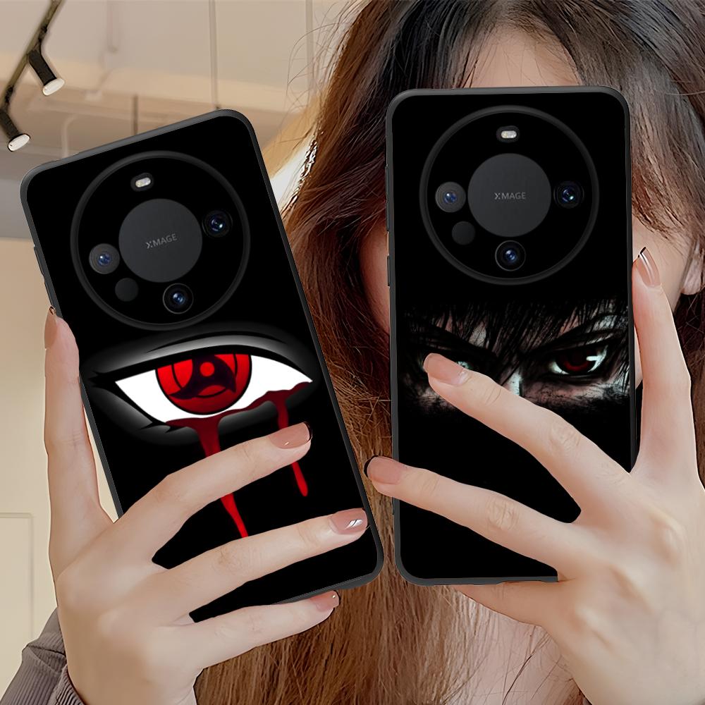 Anime Eyes Phone Case for Huawei Mate 60 50 40 30 20 10 Pro Plus Lite E 5G Soft TPU Shockproof Cover