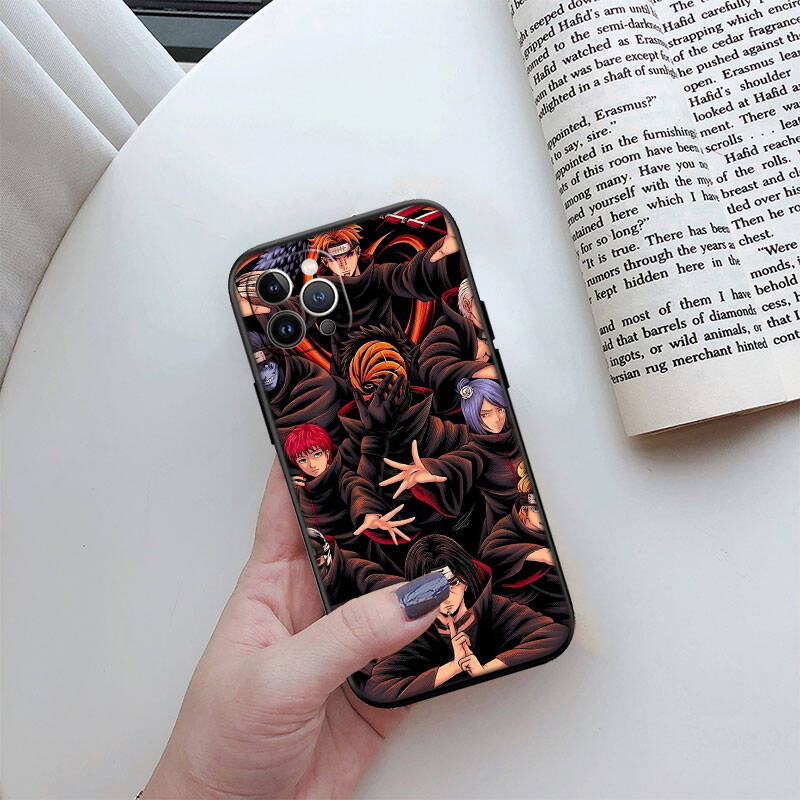MH96 Naruto Akatsuki Case for Samsung A06 A35 A25 A24 A15 A05S A05 M55 M35 M15 A02 A12 A13 A10 A16 A20 A30 A22 A31 A32 A33 A42 A50