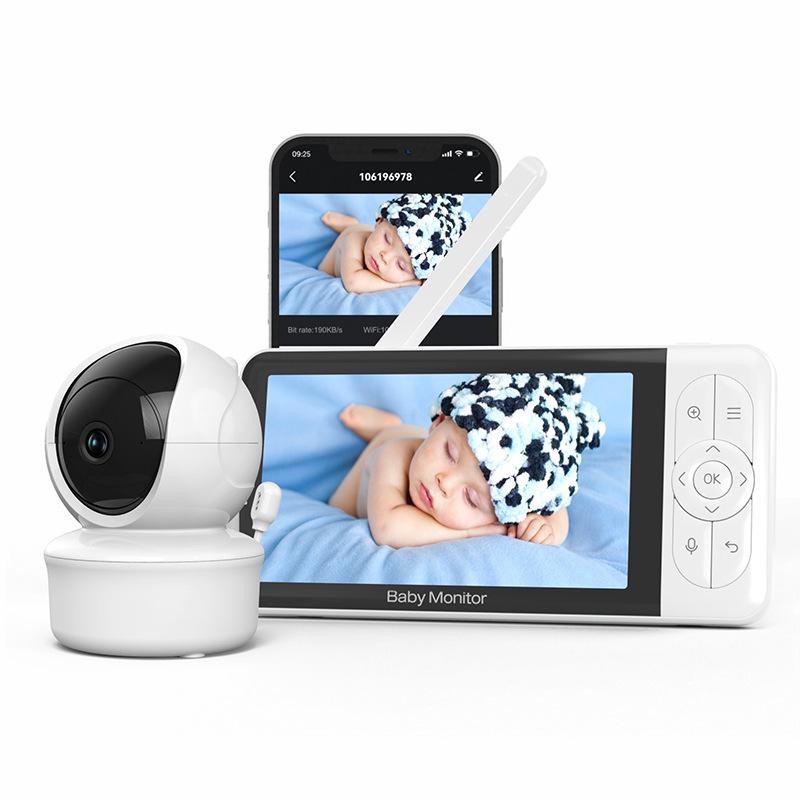 5" HD Wireless Baby Monitor with Tuya App