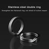Metal Jig Tail Assist Hooks With Pe Line Feather Solid Ring Jigging Fishhook Double Barbed