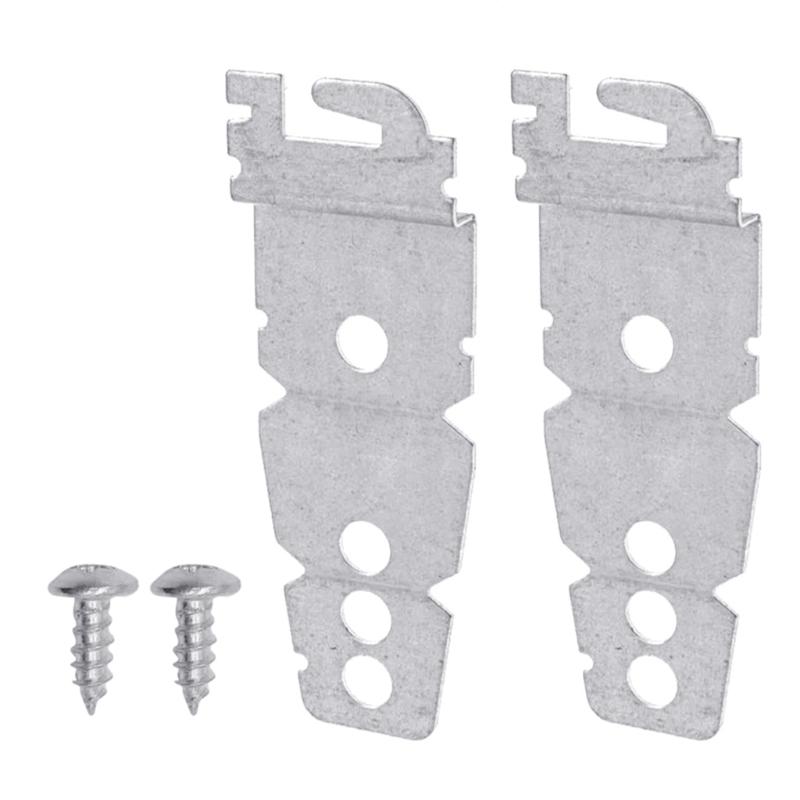 2-Pack Undercounter Dishwasher Bracket Replacement 8269145 / WP8269145 - Replacement Dishwasher Upper Mounting Bracket