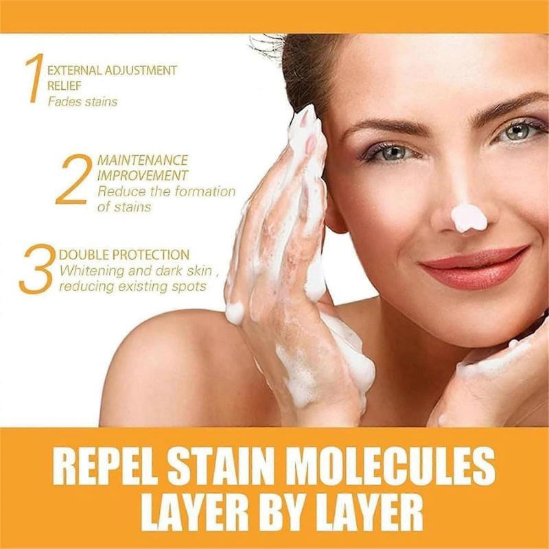 Lemon Turmeric Soap Flakes,Natural Handmade Skincare Deep Cleansing Face,Organic Turmeric Soap Body Bath Soap,Tighten Pores Lighten Scars Remove Pigme