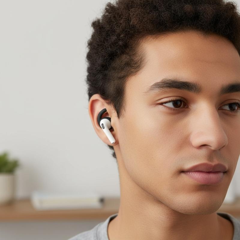 1/5Pair Ear Tips For 4 4th Generation Earphones Earhook Earplugs Silicone Cover For Airpods4 AntiLost DustProof