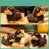 Soft Dachshund Plushie With Pp Cotton Filling For Childrens Bedtime Companion