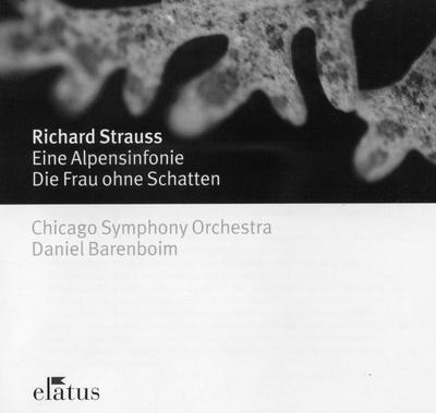 CD BARENBOIM - Strauss : Alpine Symphony  0927498372 Elatus 2003 Non Japan Classical Used