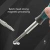 3pcs Screwdriver Handle With Non-slip Firm Extension For Screwdriver Bit Holder Anti Slip Manual Screw Drive Tool