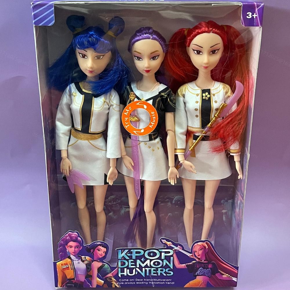 K-Pap Girl Group Vinyl Dolls Plush Toys Music Style Collectible Figures New Arrivals