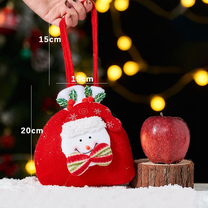 Christmas Apple Bags Children'S Gift Bags Christmas Eve Candy Bags Gift Packaging Bags