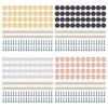 40pcs Steel Mirror Screw Caps Corrosions Resistant Screws with Caps for Decorative Nail Covering In Bathrooms & Kitchens
