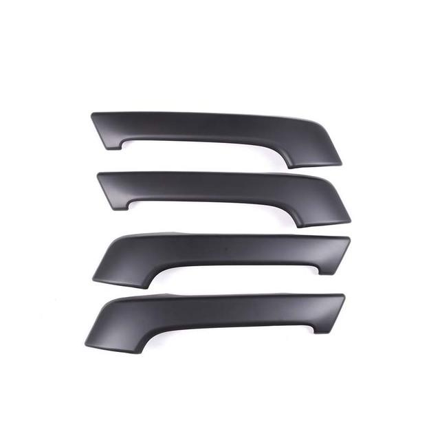 ABS Matte Black For Toyota Land Cruiser Prado FJ150 150 2010-2018 Car Interior Door Armrest Protector Cover Sticker Accessories