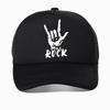 Heavy Metal Rock Electric Guitar Print Baseball Cap for Women Unisex Mesh Breathable Snapback Hat Cool Trucker Caps Dad Hats