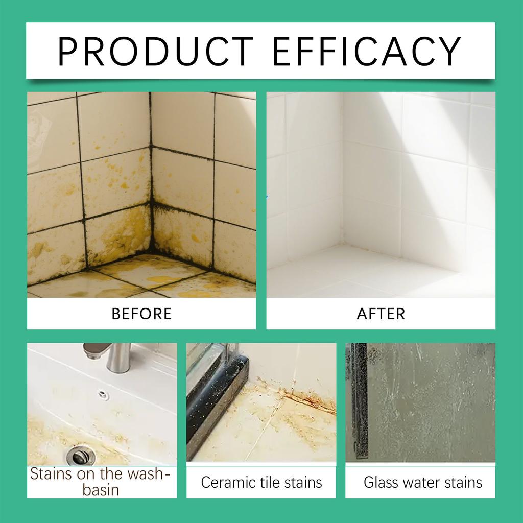 Multipurpose Bathroom Decontamination And Descaling Agent Suitable For Tiles, Bathtubs And Glass Gentle Decontamination Cleaner120ml