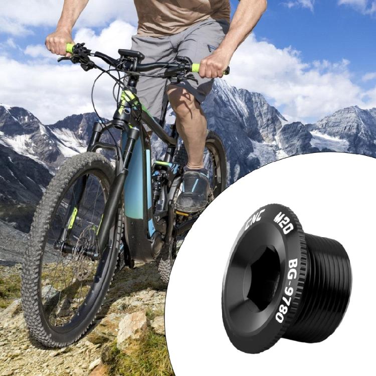 18/19/20mm Bike Crank Cover Screws Crankset Arm Bolts Bicycles Crank Arm Screws Aluminum Alloys Crankset Cover Screws