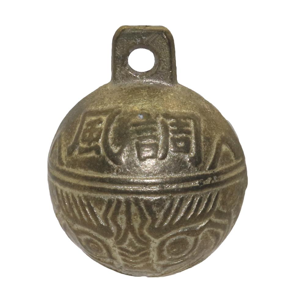 1Pc Pure Copper Cow Horse Sheep Grazing Bell High Sensitivity Ringing Bell Tiger Head Pattern Animal Identification Device M/L