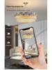 Luxury Crystal Chandelier Ceiling Light for Living, Dining, and Bedroom - High-End Colorful Shell Design
