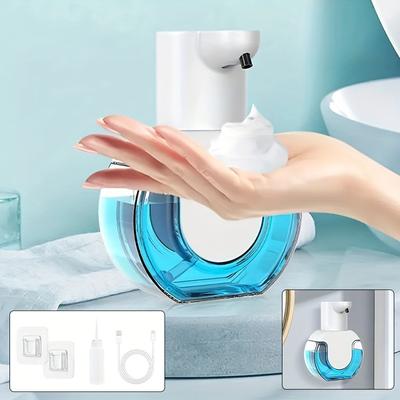 430ML Automatic Sensor Soap Dispenser Rechargeable 4speed Adjustable Wall Mounted Infrared Sensor Foam Soap Dispenser