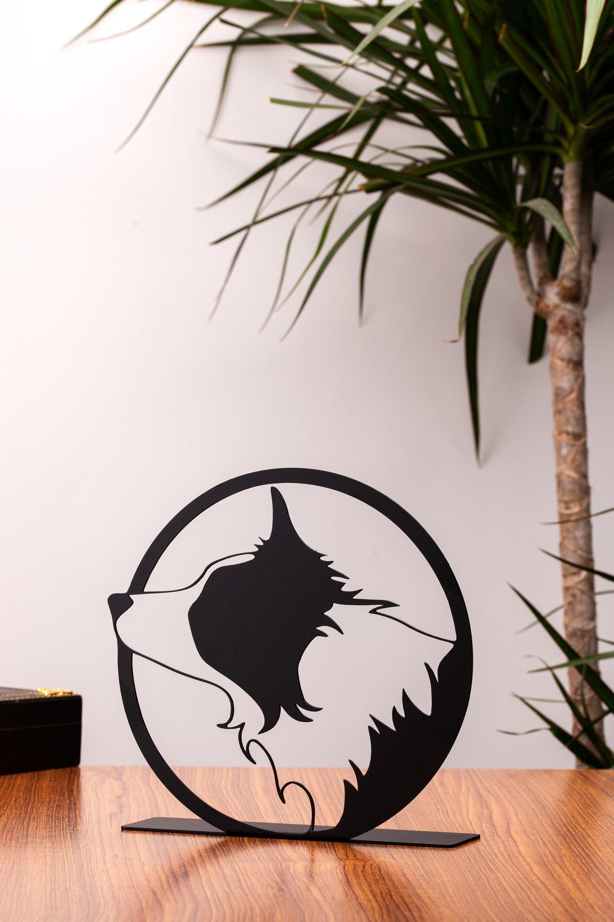 

Металлическая столешница Muyika, декоративный предмет и фигурка собаки, силуэт Bbl-m 0