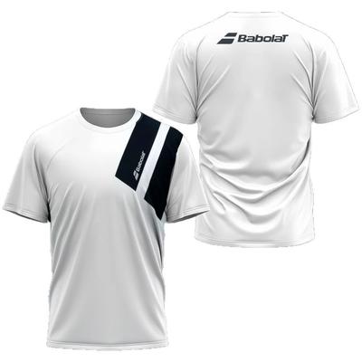 Farbverlauf Sommer Rundhals Kurzarm T-Shirt Sporttraining Bequem Atmungsaktiv Große Größen Herren T-Shirt