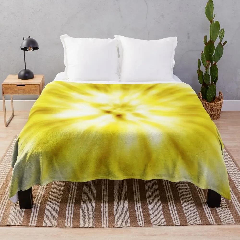 Tie Dye Colourful Flannel Throw Blanket Abstract Art Blanket Lightweight Super Soft for Bed Sofa Couch Decor for Kids Boys Girls