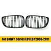 Pentru BMW Seria 1 E81 E87 2004-2011 Grile negre lucioase Capac bara fata inferioara Grila stil M 128I 130I 135I.