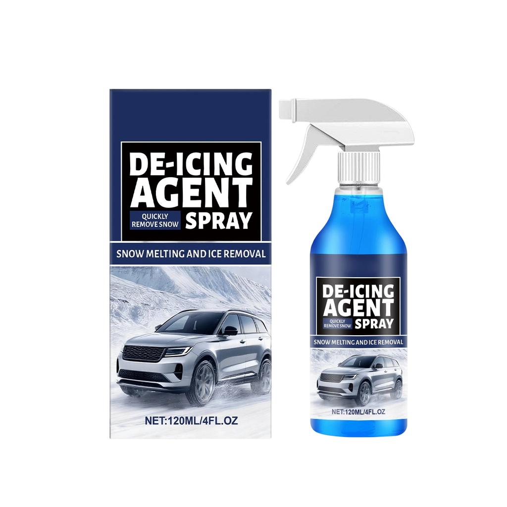 Car -icing Agent  Convenient Car Window And Rearview Mirror -icing And Defogging Car Spray  120ML