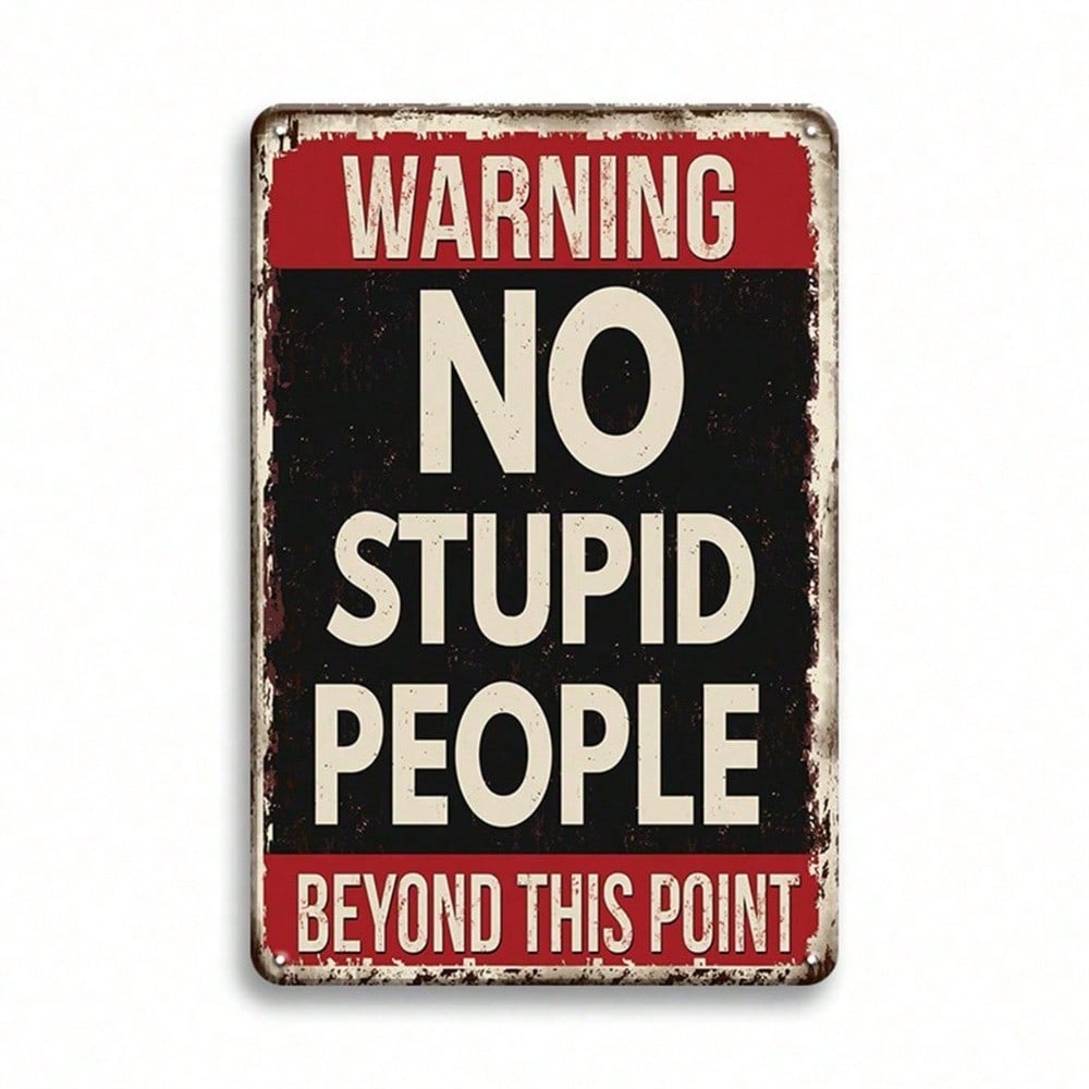 Retro Metal Paintings, Furniture, Living Room Decoration 20x30cm