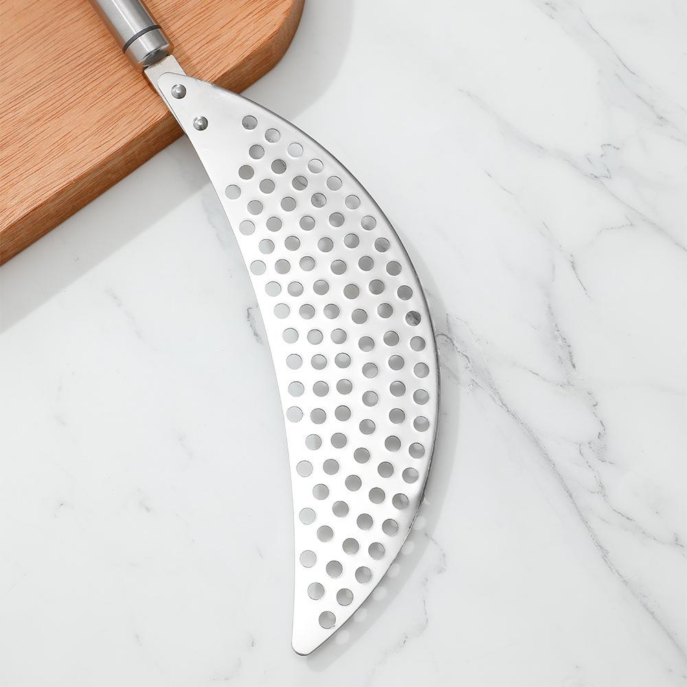 Stainless Steel Strainer Pot Side Pan Drainer Leakproof Vegetable Rice Wash Water Filter Basket Baffle Drainer Tool Home Kitchen
