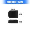 Motorcycle Kickstand Pads Rubber Stabilizers Non Slip Surfaces Motorcycle Side Stand Protector set for Secure Parking