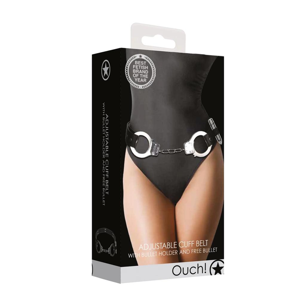 Cuffs with Adjustable Straps Ouch! by Shots
