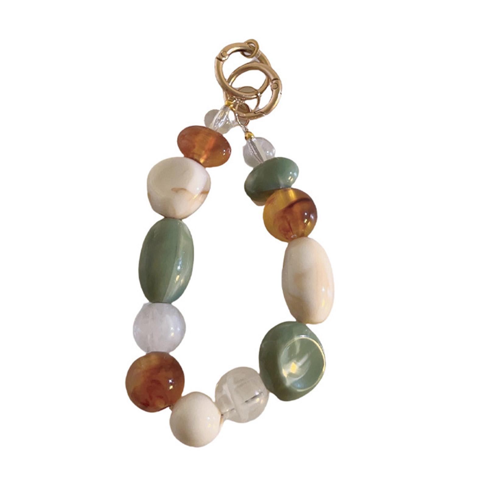 

Ретро Красочный Браслет из Бусин Ремешок для Телефона Шарм Цепочка Узел Шнурок для Мобильного Телефона Модный Брелок Подвеска для Сумки для Женщин