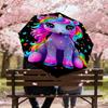 1PC Unicorn Starry Umbrella-8-Rib Reinforced Portable Folding Travel Suitable for All Seasons Outdoor Daily Use  -J0406