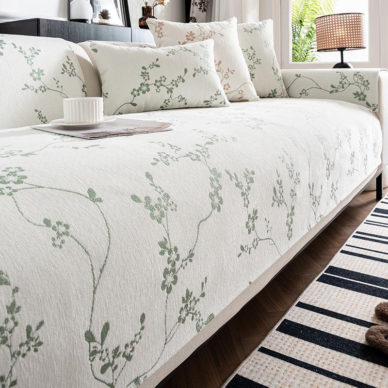 

Новые шенилловые растения доступны в любое время года, простая китайская подушка для сиденья, подлокотник, спинка, раздельная подушка для дивана 70*70cm