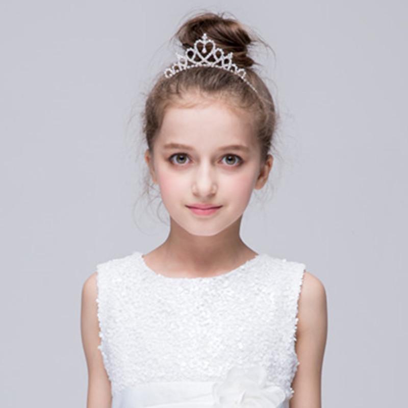 Girls' Rhinestone Princess Tiara & Evening Gown