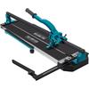 VEVOR Mașină de tăiat gresie de 47 de inci, șină unică, suporturi duble, tăietor manual de gresie, capac de 3/5 inchi cu laser precis, unelte manuale de tăiat gresie pentru tăiere de precizie