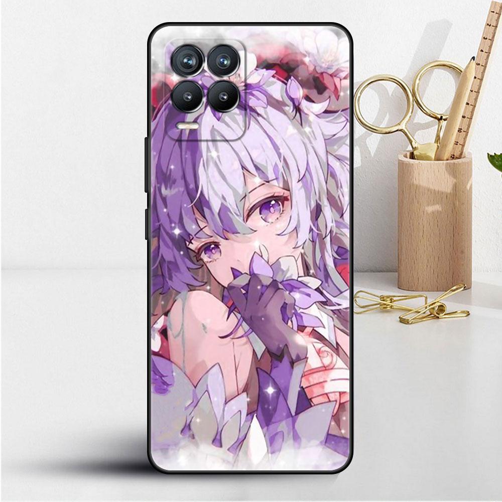 Genshin Impact Case For Realme 8 C21y GT Neo 2 3 8i C21 7 C11 6 C12 C35 C3 GT 9 Pro C12 Silicone TPU Phone Cover