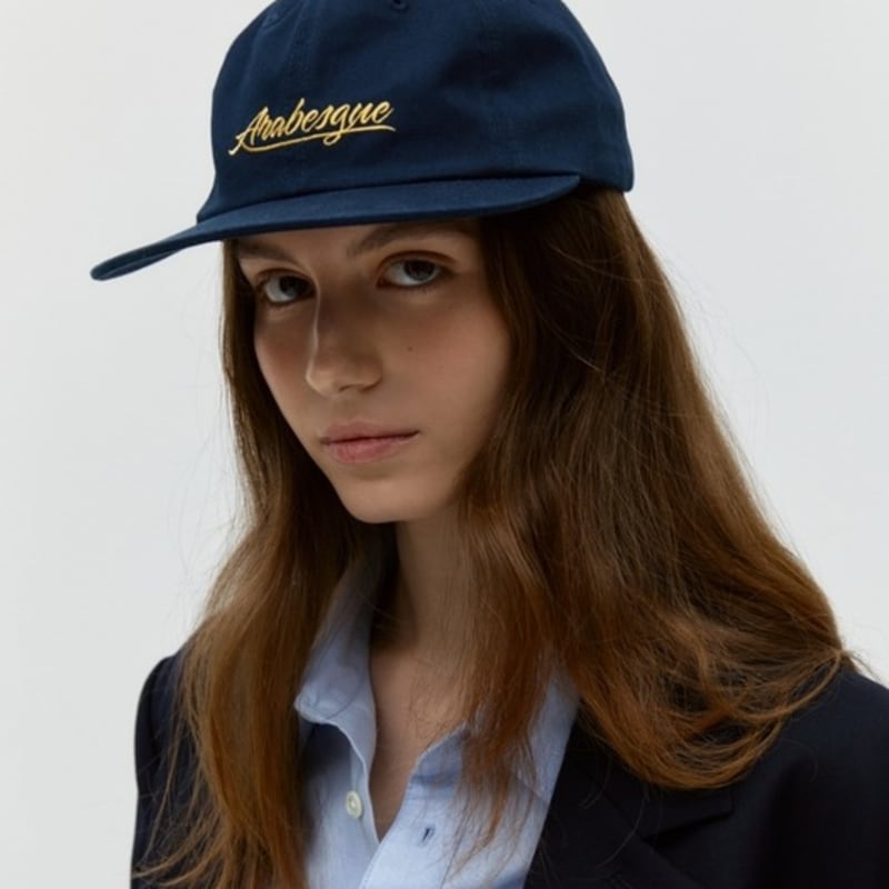 

DEPOUND lettering ball cap - navy navy