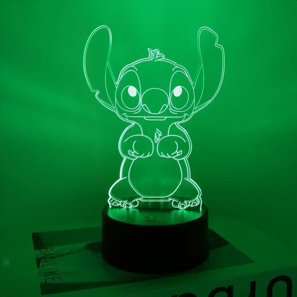 LED Night Ligh Illusion Stitch Lamps Remote Control Smart Touch Home Room Decor Lamp Christmas Valentine's Day Birthday Gifts