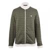 Pretty Green Mens Geometric Zip Neck Track Jacket