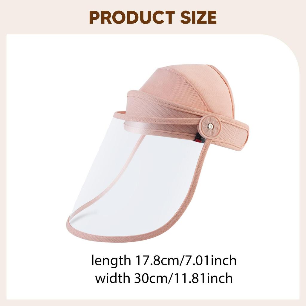 Face Shield Face Cover Adjustable Lightweight Multipurpose Headgear Full Faceshield for Work Fishing Gardening Weeds Whacking