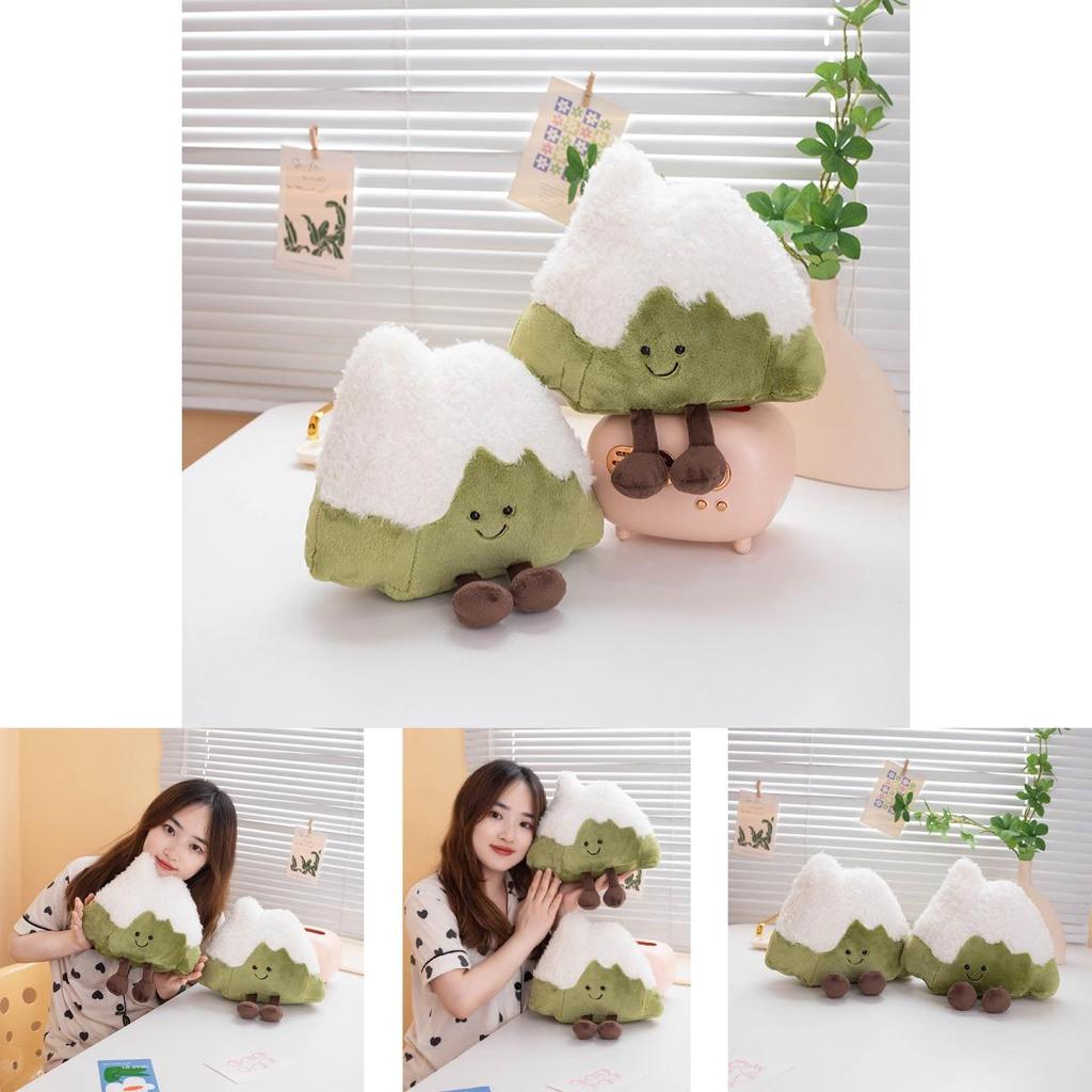 Adorable Mini Snow Mountain Plush Doll Cuddly Soft Toy For Car Home Decor And Gifts
