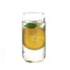 550ml Glass Drinking Cup with Straw and Bamboo Lid
